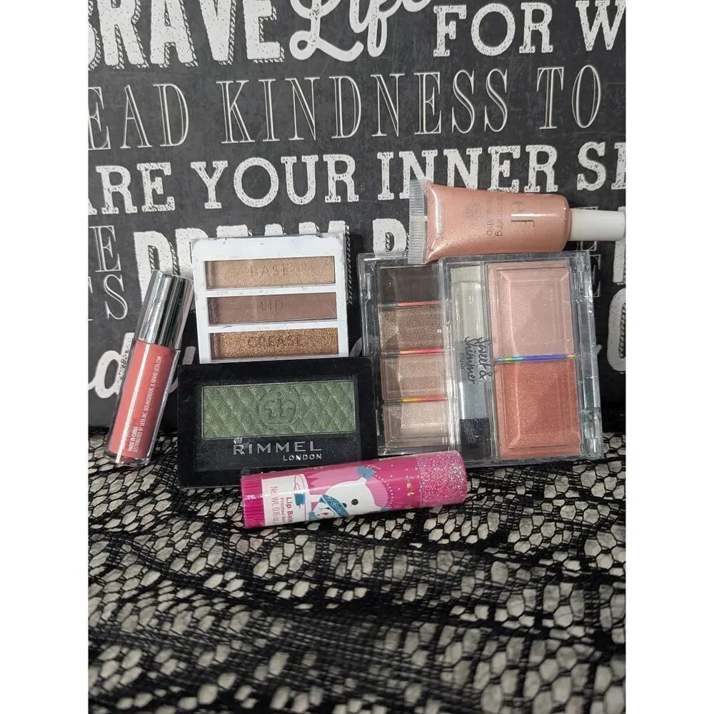 5/25 Makeup Bundle - Eyes + Lips + Glow - 7 pc total!
